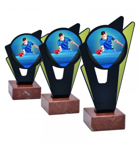 Trofeo Tenis Mesa Metacrilato 0031