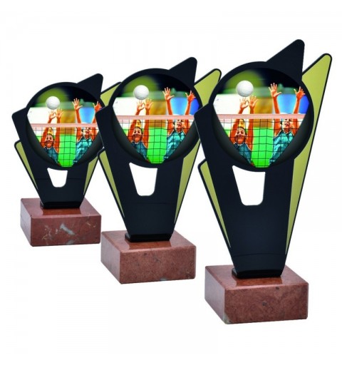 Trofeo Voleibol Femenino Metacrilato 0031