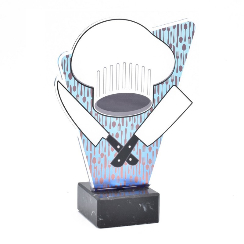 Trofeo Metacrilato Cocina