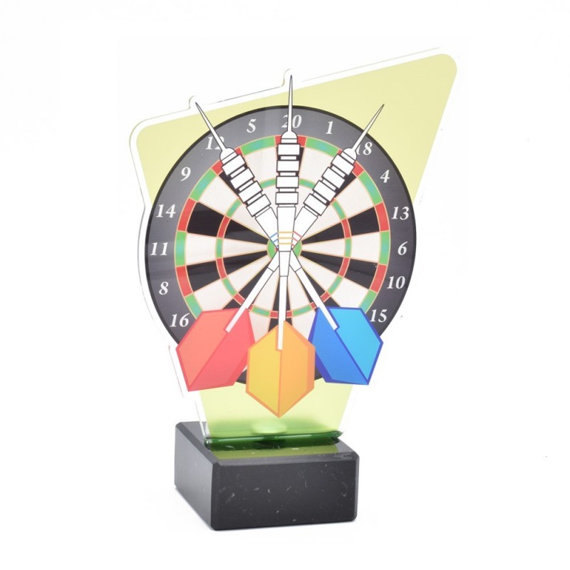 Trofeo Metacrilato Dardos