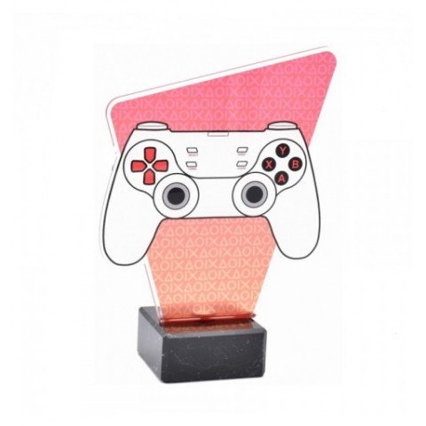 Trofeo Metacrilato Gamer