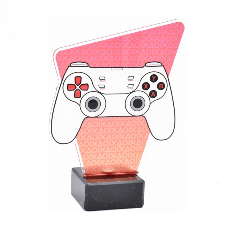 Trofeo Metacrilato Gamer