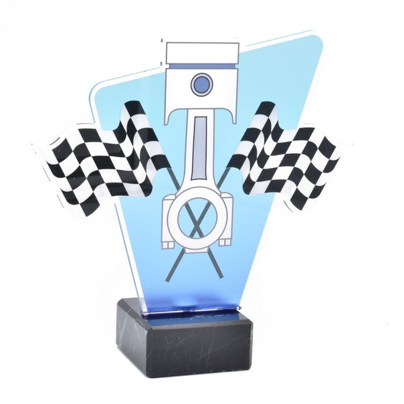 Trofeo Metacrilato Motor