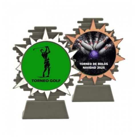 Trofeo Alto Relieve Personalizado 147