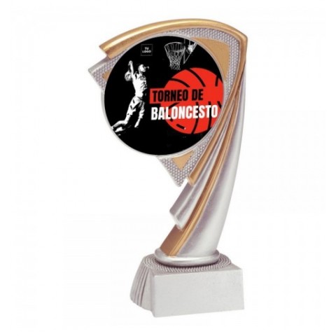 Trofeo Resina Disco Personalizado 2177