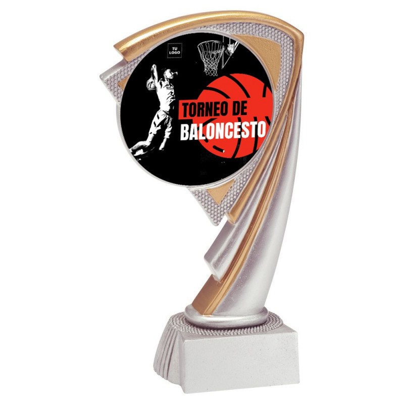 Trofeo Resina Disco Personalizado 2177