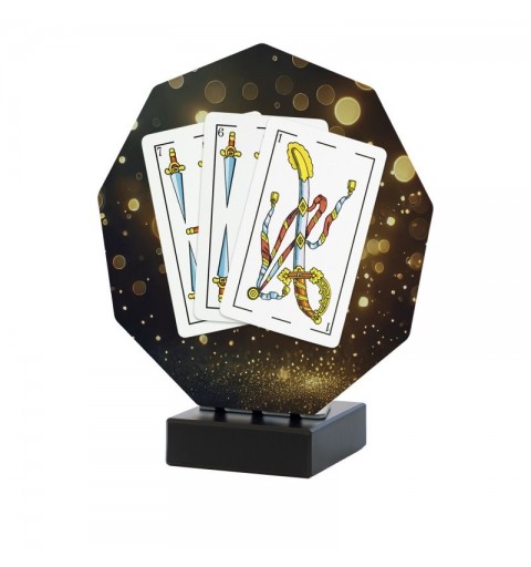 Trofeo Naipes 3 Cartas Luxor
