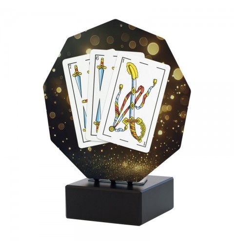 Trofeo Naipes 3 Cartas Luxor