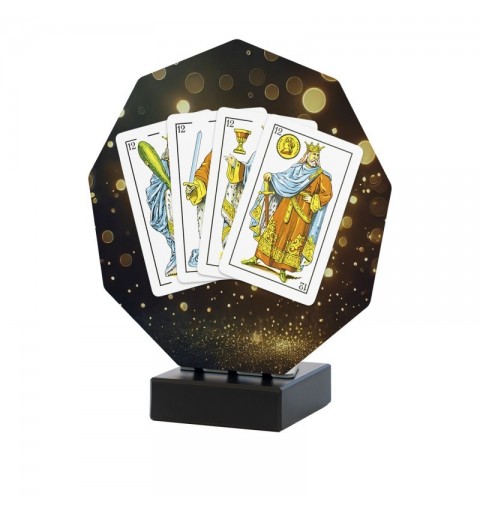 Trofeo Naipes 4 Cartas Luxor