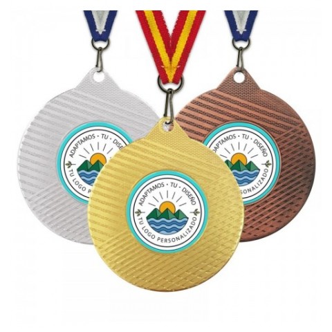 Medalla Deportiva Creative Eco 50mm Personalizada