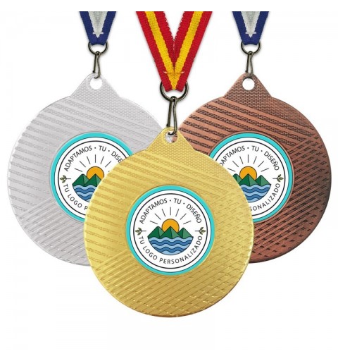 Medalla Deportiva Creative Eco 50mm Personalizada