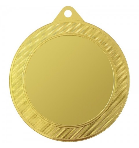 Medalla Deportiva Creative King Dorado Ø70mm
