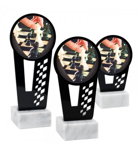 Trofeo Metacrilato Ajedrez 0011