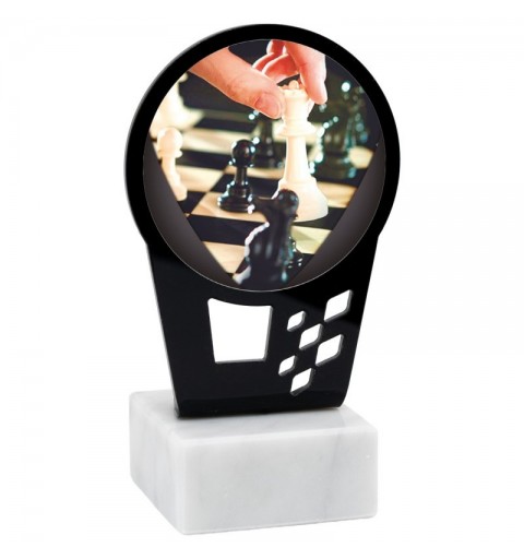 Trofeo Metacrilato Ajedrez 0011
