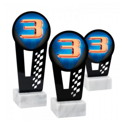 Trofeo Metacrilato Alegórico 3 0011