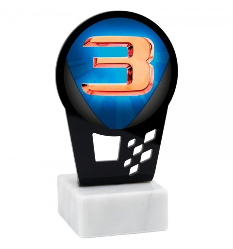Trofeo Metacrilato Alegórico 3 0011