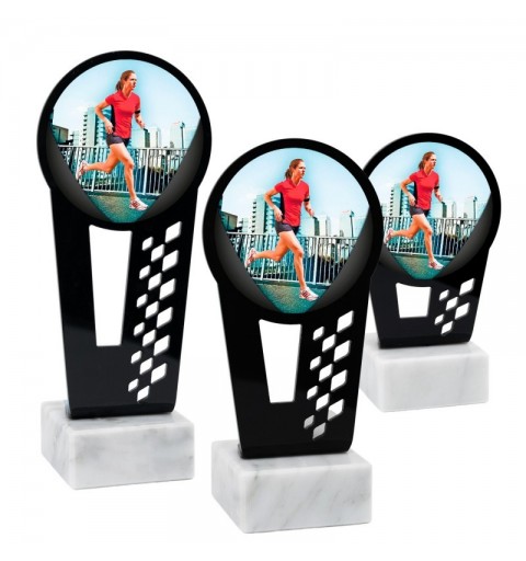 Trofeo Atletismo Femenino Metacrilato 0011