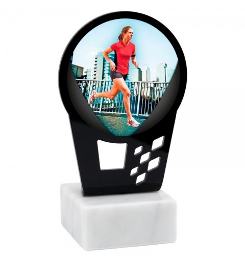 Trofeo Atletismo Femenino Metacrilato 0011