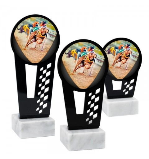 Trofeo Carreras de Galgos Metacrilato 0011