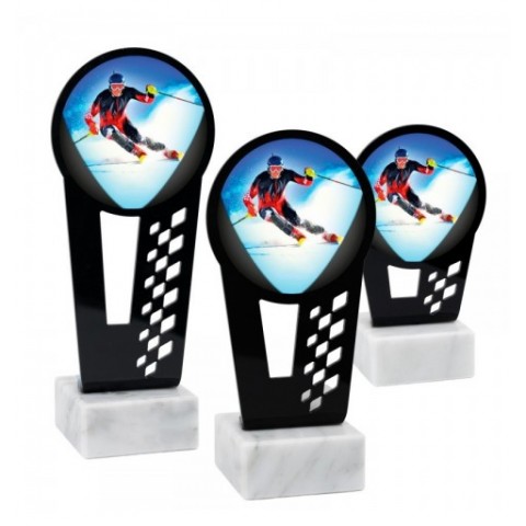 Trofeo Esquí Metacrilato 0011