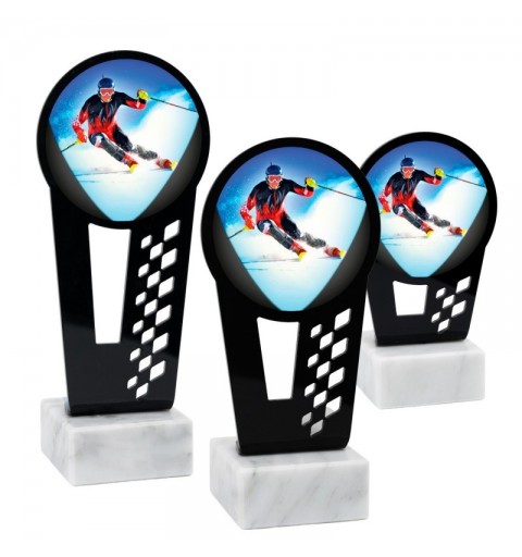 Trofeo Esquí Metacrilato 0011