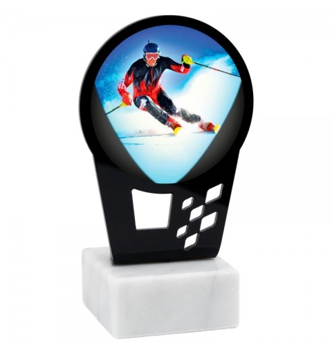 Trofeo Esquí Metacrilato 0011