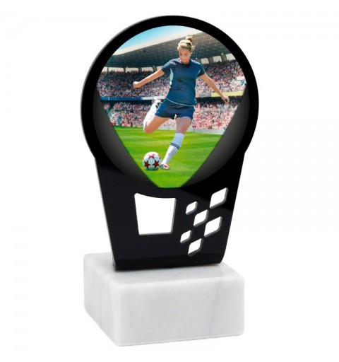 Trofeo Fútbol Femenino Metacrilato 0011