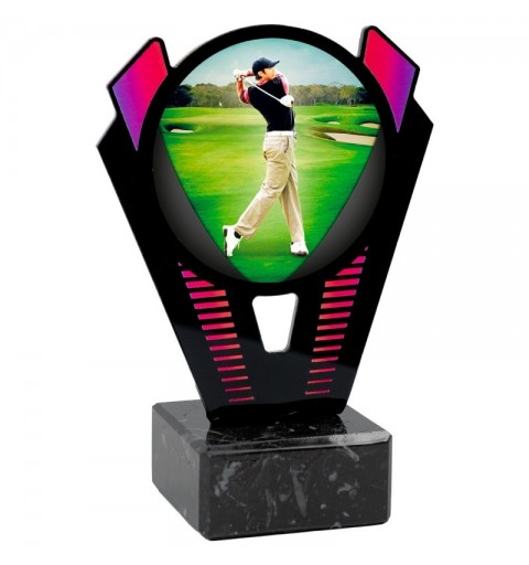 Trofeo Golf Masculino Metacrilato 0021