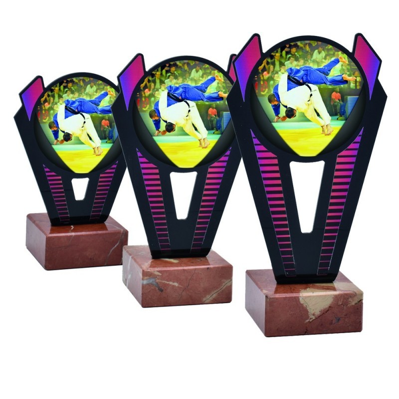 Trofeo Judo Metacrilato 0021