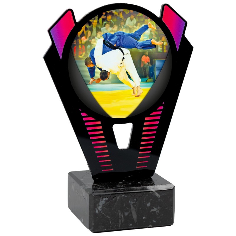 Trofeo Judo Metacrilato 0021