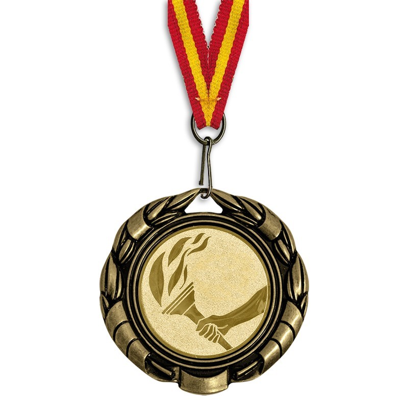 Medalla Deportiva Zamak-Eko 40mm