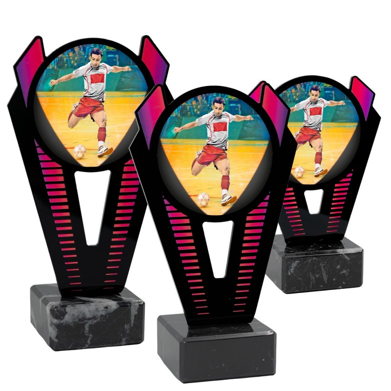 Trofeo Fútbol Sala Metacrilato 0021