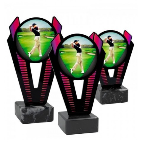 Trofeo Golf Masculino Metacrilato 0021