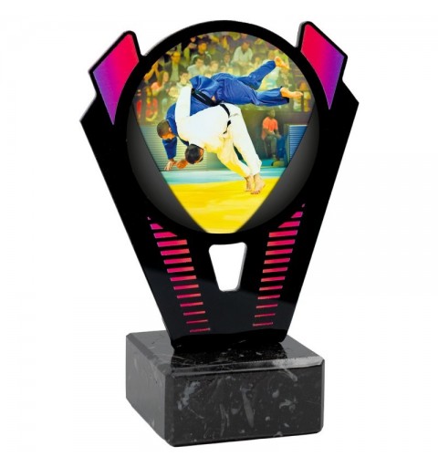 Trofeo Judo Metacrilato 0021