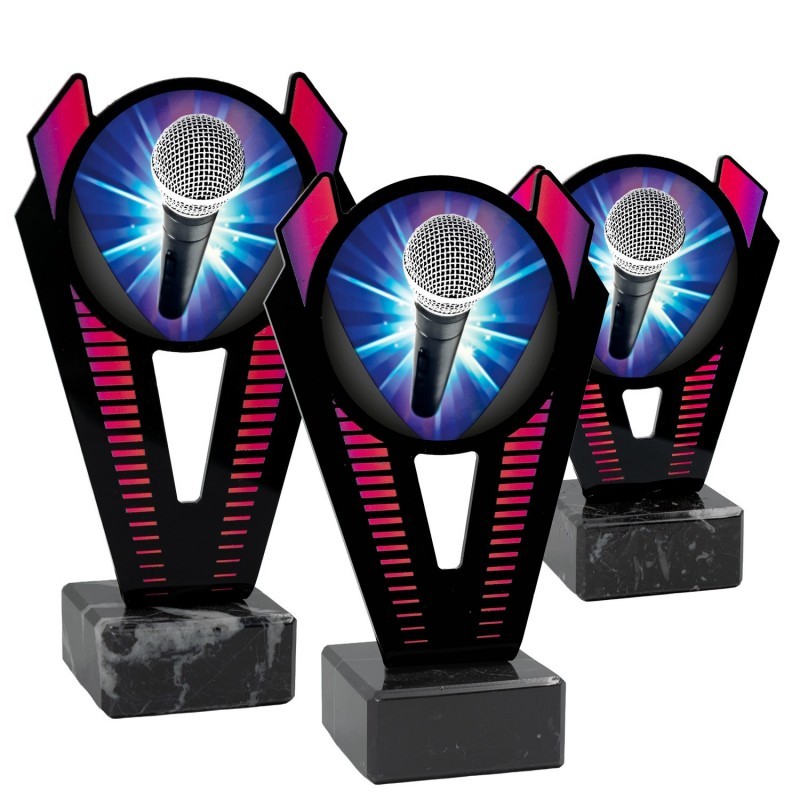 Trofeo Karaoke Metacrilato 0021