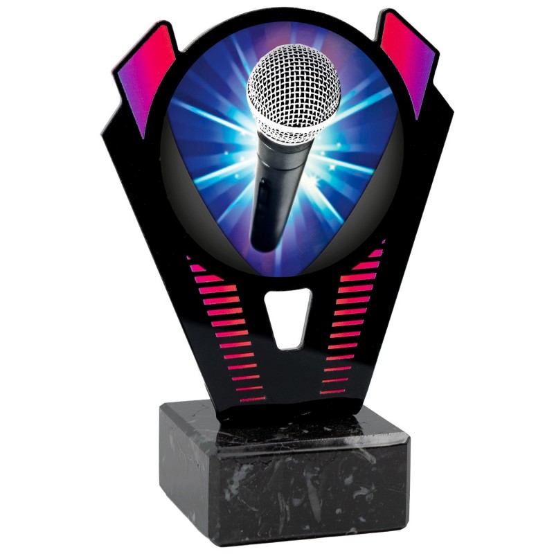 Trofeo Karaoke Metacrilato 0021