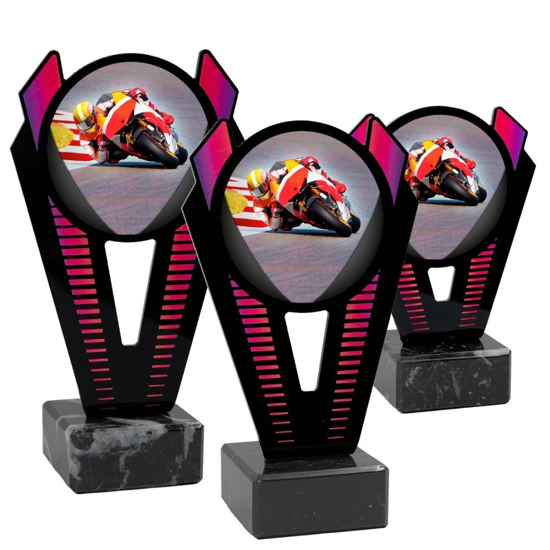 Trofeo Motociclismo Metacrilato 0021