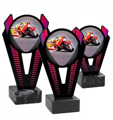 Trofeo Motociclismo Metacrilato 0021