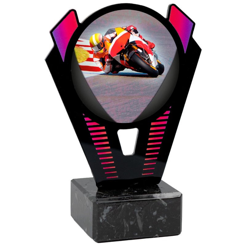 Trofeo Motociclismo Metacrilato 0021
