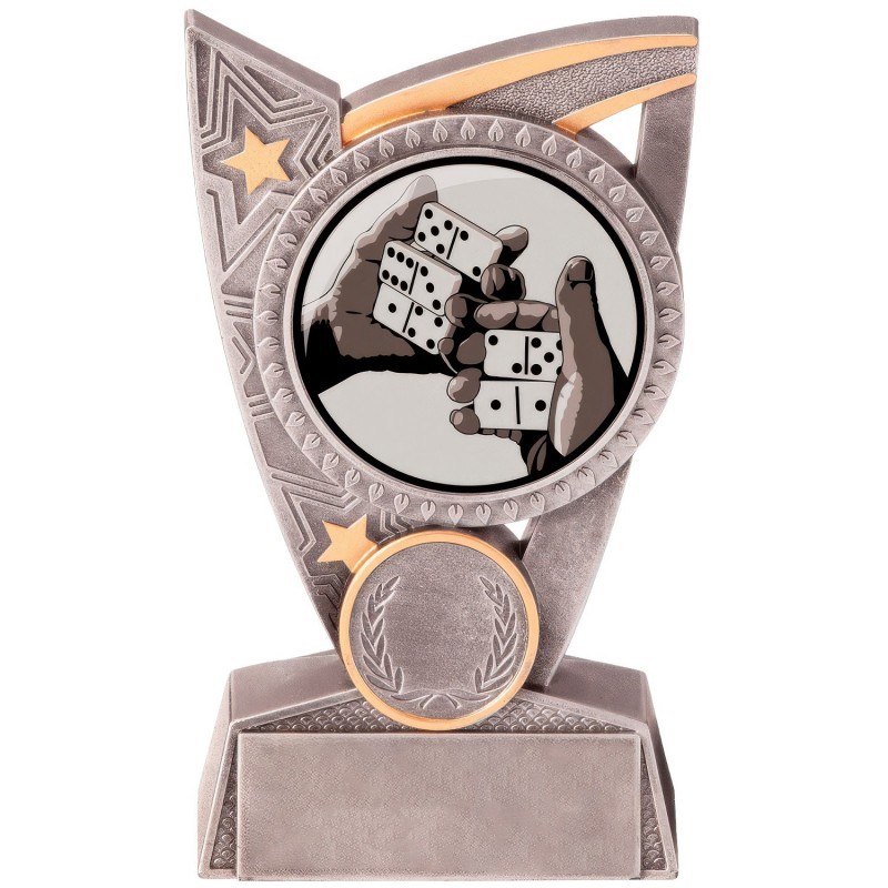 Trofeo Dominó Resina 6541