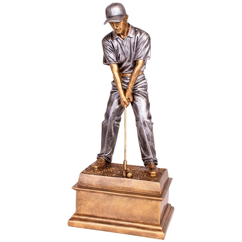 Trofeo Jugador Golf Resina 6441
