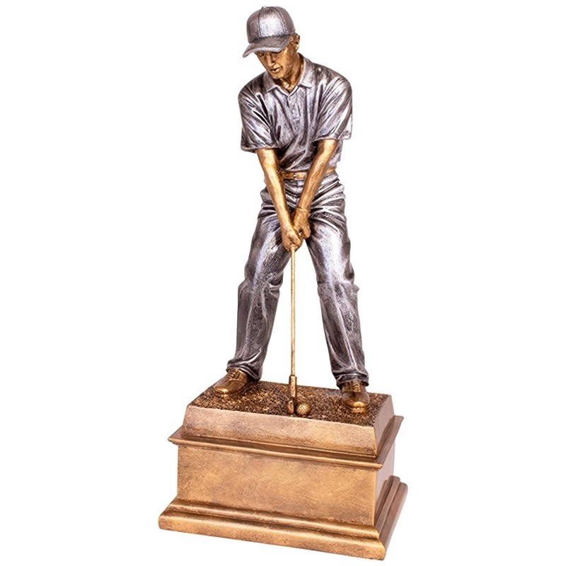 Trofeo Jugador Golf Resina 6441