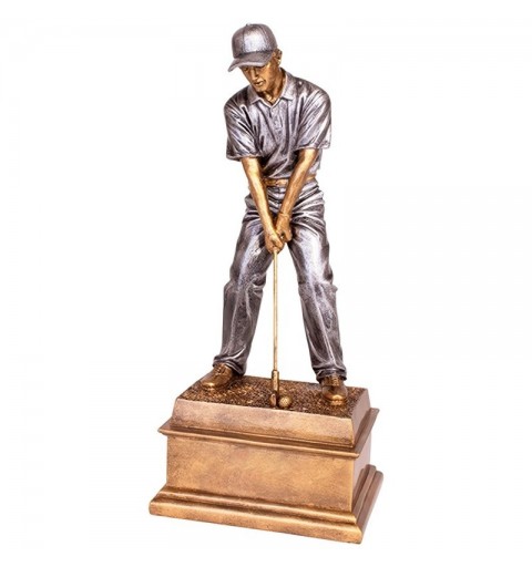 Trofeo Jugador Golf Resina 6441