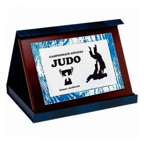 Placa Homenaje Brush AZ Con Estuche