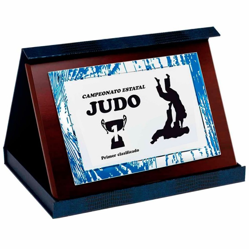 Placa Homenaje Brush AZ Con Estuche