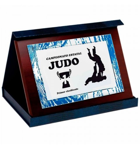 Placa Homenaje Brush AZ Con Estuche