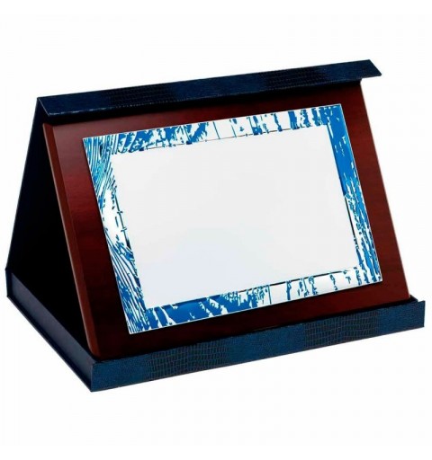 Placa Homenaje Brush AZ Con Estuche