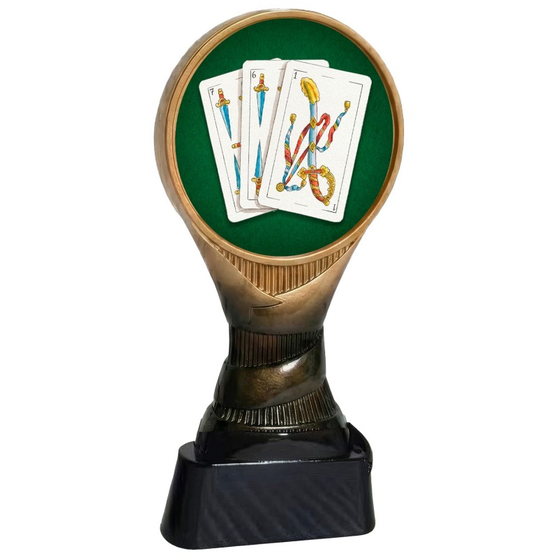 Trofeo Naipes 3 Cartas Boston