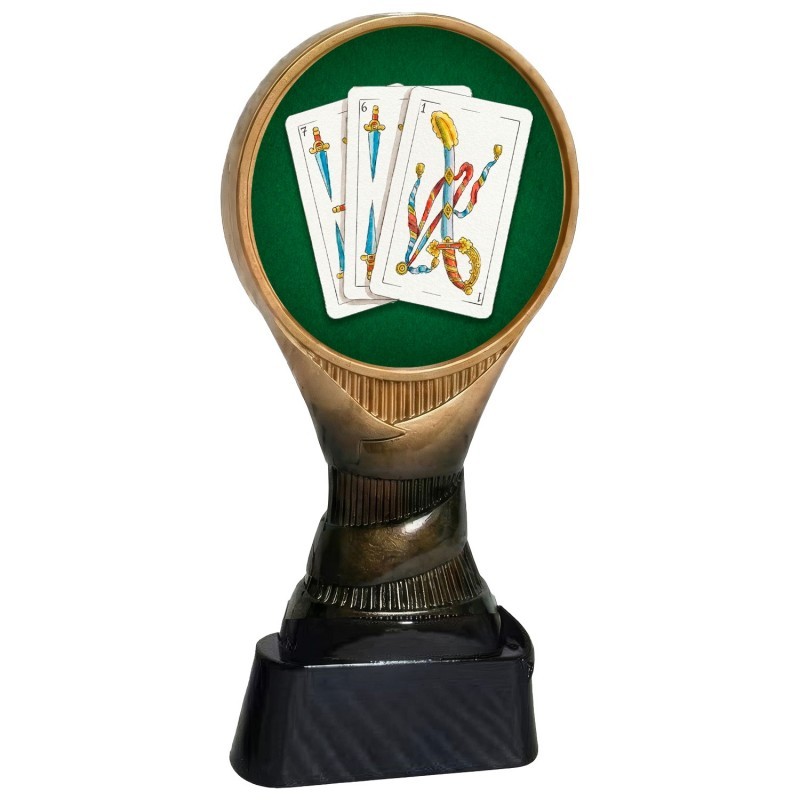 Trofeo Naipes 3 Cartas Boston