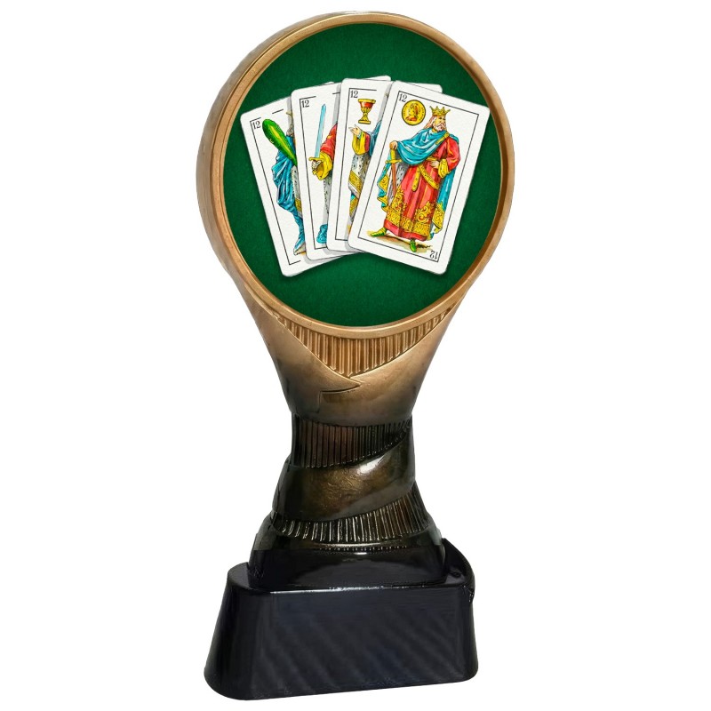 Trofeo Naipes 4 Cartas Boston